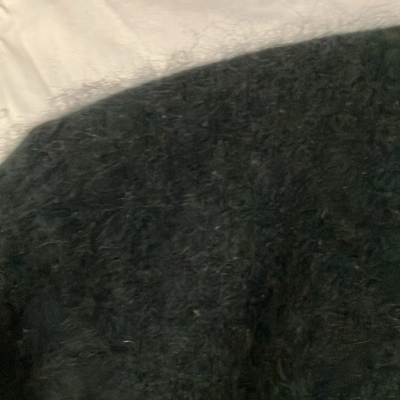 Valerie Stevens: Black Furblend Sweater- Wool & Angora- S - Picture 4 of 16